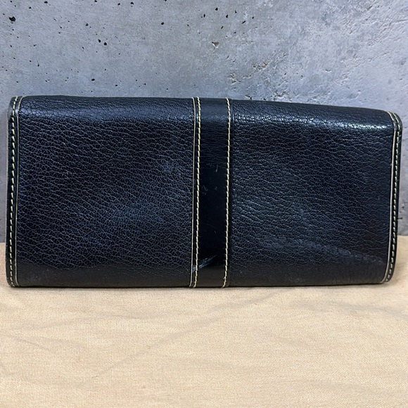 Louis Vuitton noir Suhali leather le favori wallet organizer - Picture 2 of 12
